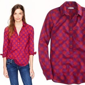 J. Crew Ratti Geo Popover